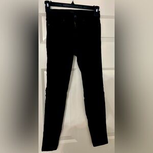 Brand: BEBE
Size: 26 
Color: Black
Condition: Used (Excellent Condition)